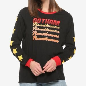 Our Universe DC Comics Birds Of Prey Gotham Flamethrowers Long-Sleeve T-Shirt M